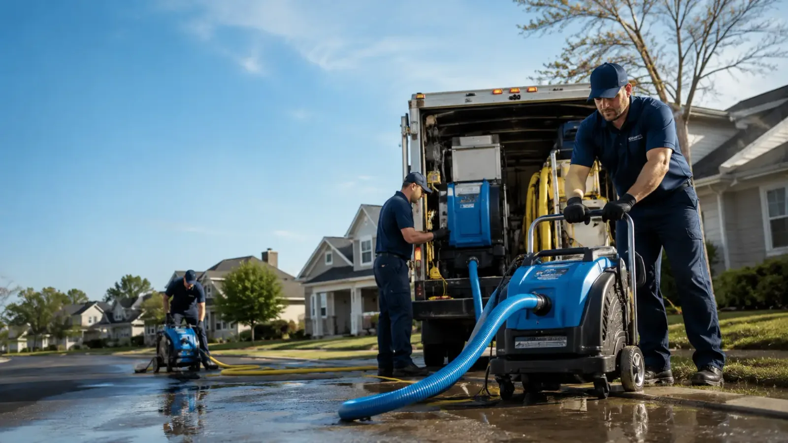 Flood Damage Cleanup in La Harpe, KS